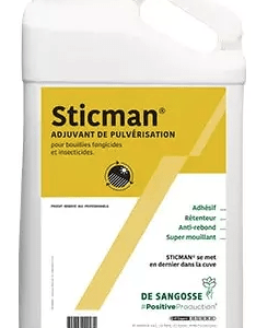 Bidon STICMAN adjuvant désherbant latex pour pulvérisation